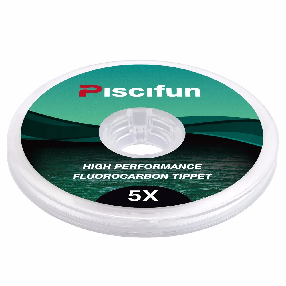 Piscifun рыболовная леска для ловли нахлыстом фторуглеродный материал низкая