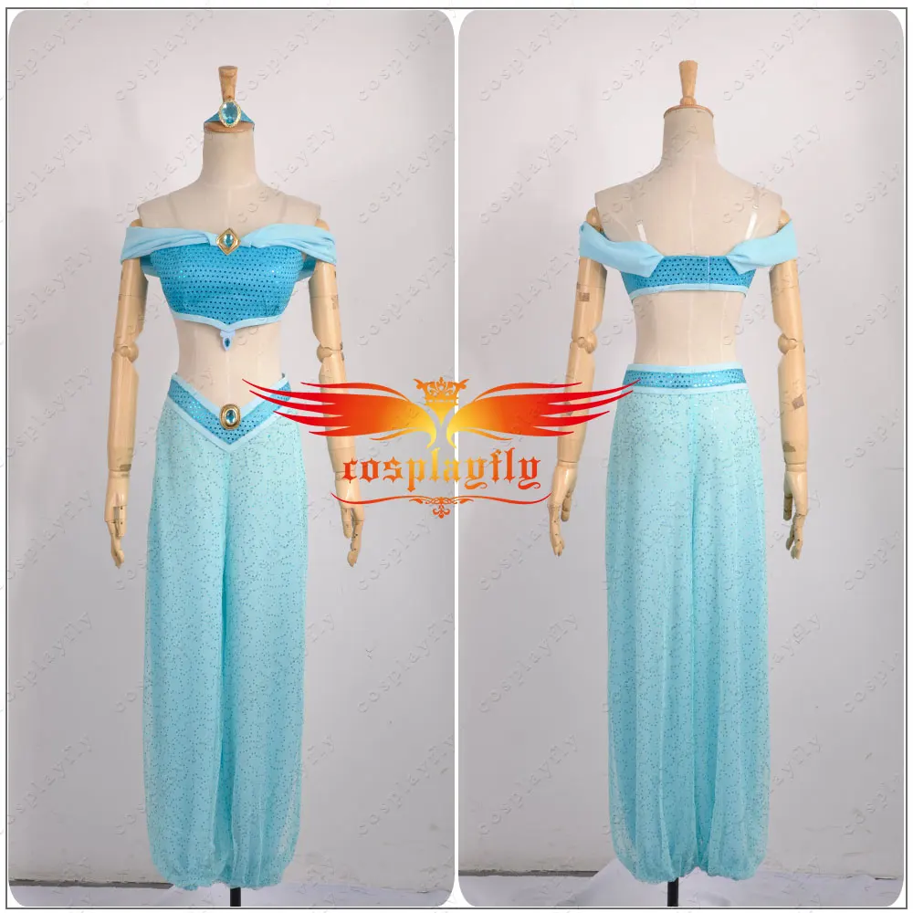 Аниме фильм Аладдин лампа из тысячи и одной ночи Принцесса Жасмин ткань Косплей