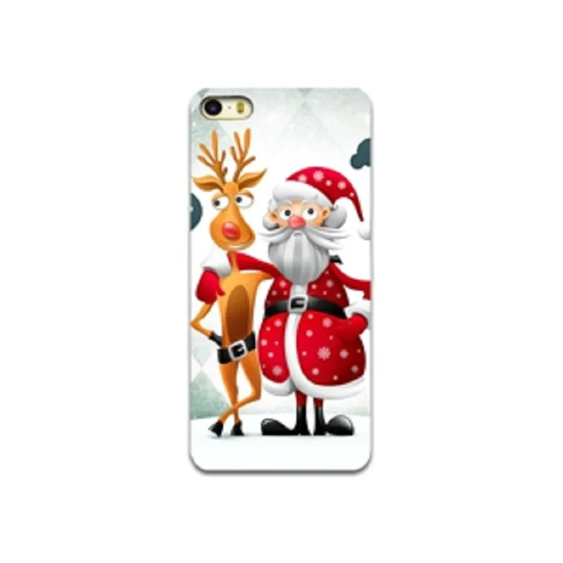 Силиконовые чехлы для телефонов Iphone 7 Plus, 6, 6 S, 5, 5S, SE, 8 Plus, X, XR, XS Max, Рождественский чехол из ТПУ для Huawei P20 Lite, P, умные чехлы - Цвет: Армейский зеленый