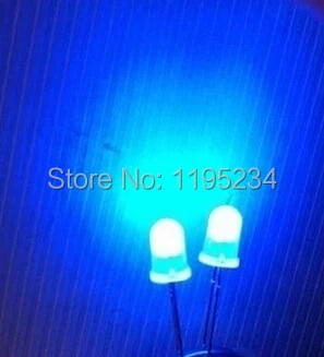 550 шт./лот 3 мм круглый/использовать LED 3D8 свет куб/синий/LED/туман астигматизм лучшее