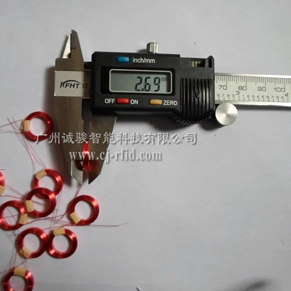 Новый 20 штук 125 кГц RFID считыватель антенна катушки самоклеящаяся 8 мм ID контроля