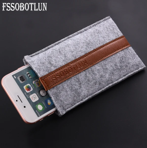 Чехол FSSOBOTLUN для ZTE Tempo Go 5 0 дюйма 6 стилей защитная сумка с карманом карт шерстяной