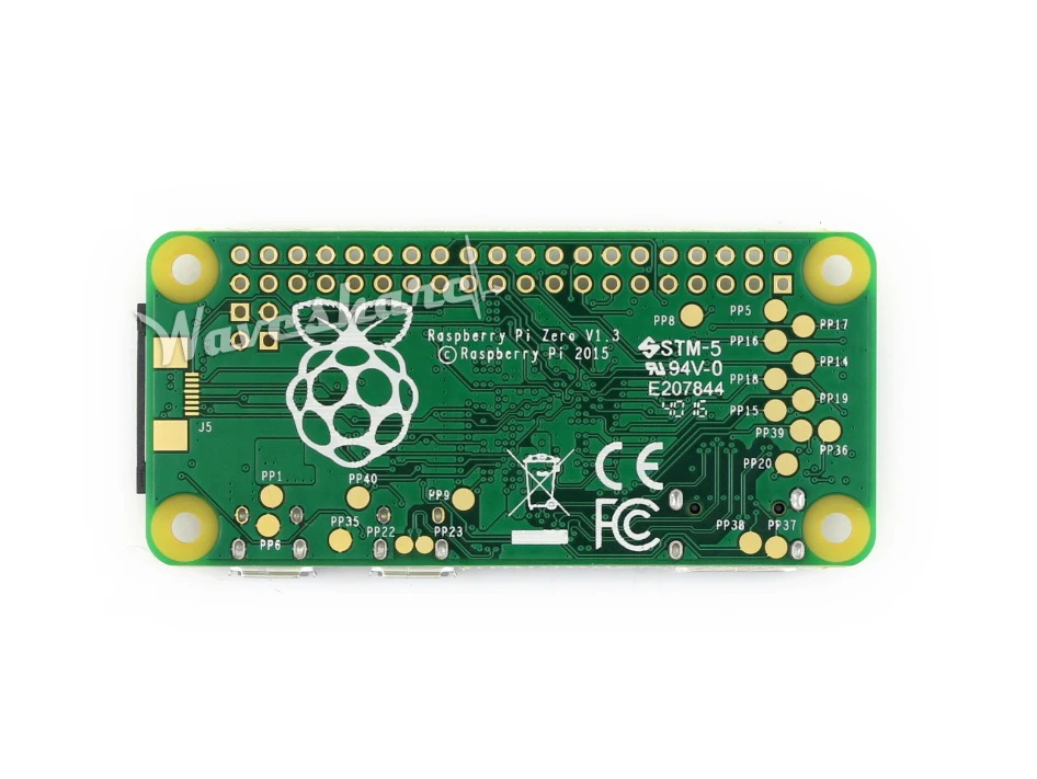 Raspberry Pi Zero V1.3 1 ГГц ARM11 512 МБ ОЗУ недорогой pared-down с коннектором для камеры CSI