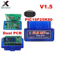 dual double 2pcb pic18f25k80 firmware 1 5 elm327 v1 5 obd2 bt diagnostic interface elm 327 v1 5 hardware support more car