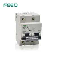 feeo 2p 125a dc 800v circuit breaker solar energy circuit breaker for pv system c curve mcb ce certificate