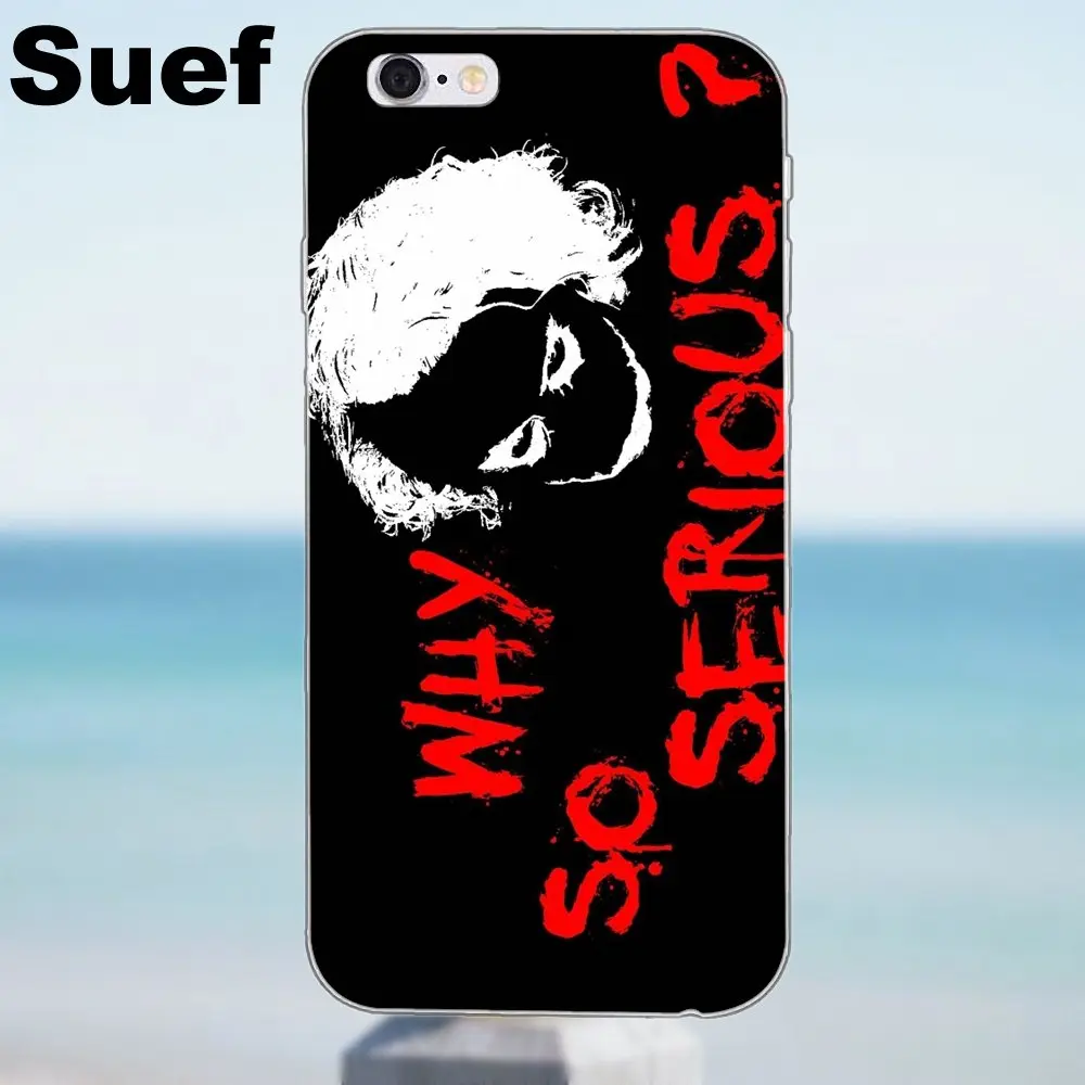 Для iPhone X 4 4S 5 5S 5C SE 6 6S 7 8 Plus Samsung Galaxy A3 A5 J1 J3 J5 J7 2016 2017 TPU Cute Skin Joker Skull And Deadpool | Мобильные