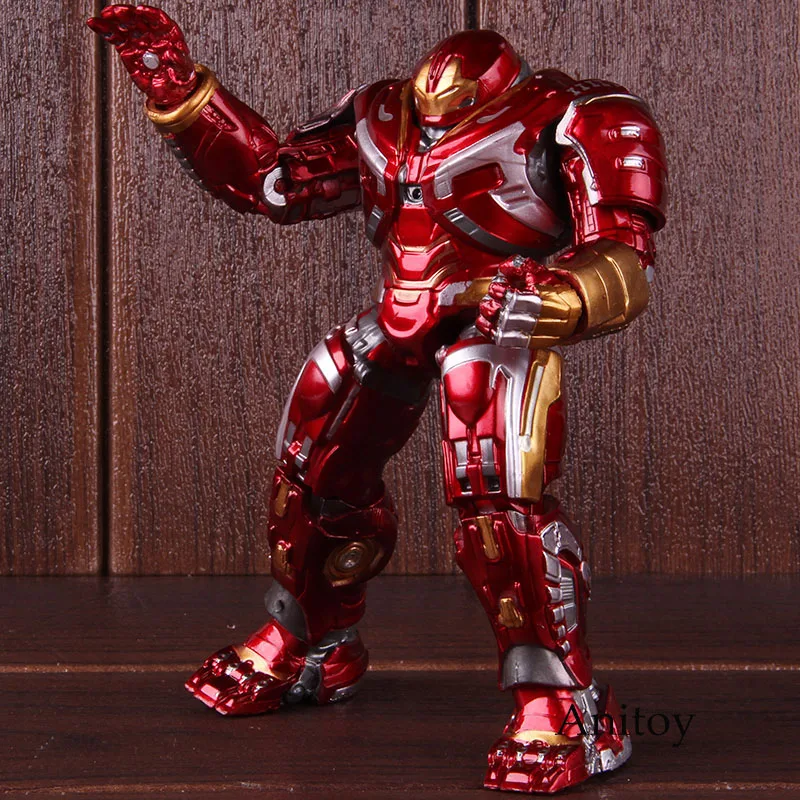 Marvel Мстители эндгейм халкбастер Mark44 ПВХ халкбастер фигурка Коллекционная модель игрушки с светодиодный светильник