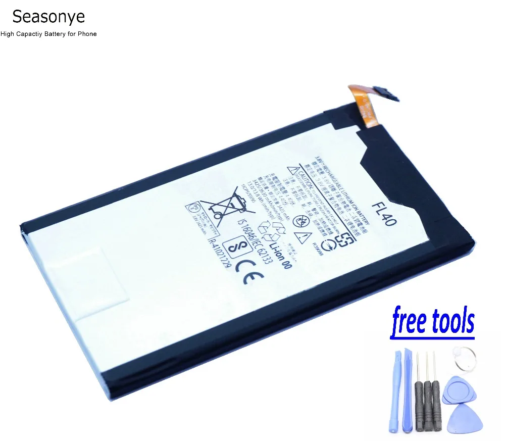 Seasonye 1x FL40 3630mAh аккумуляторная батарея + отвертка инструменты для Motorola Droid Maxx 2 Moto X 3a