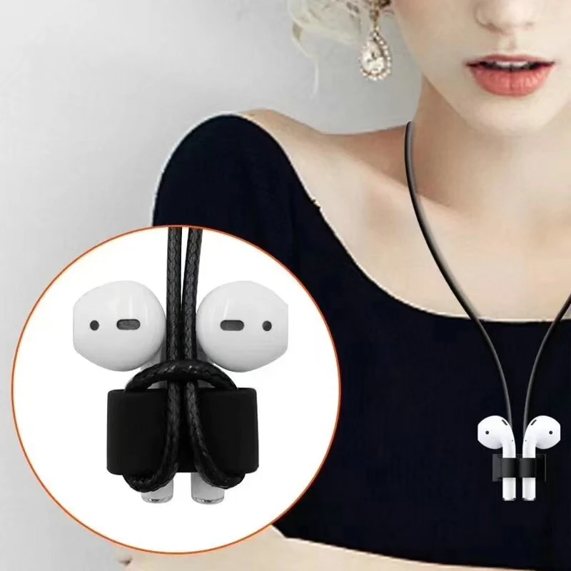 Роскошный мягкий Силиконовый протектор для наушников Apple Airpods рукав хранения
