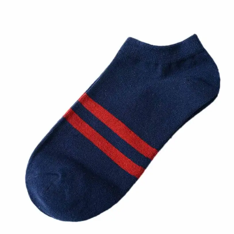 1 пара удобные хлопковые носки в полоску тапочки короткие Meias de compressao Chaussettes Sokken a