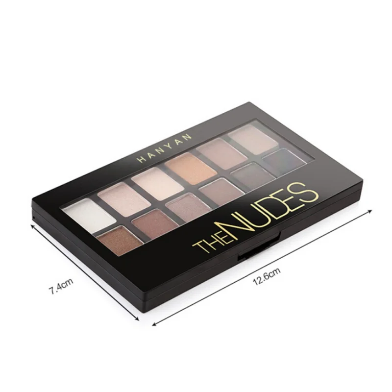 3 Styles 12 Colors Matte Pigment Glitter Eyeshadow Palette Nudes Neutral Eye Shadow Palettes Makeup Set R1 |