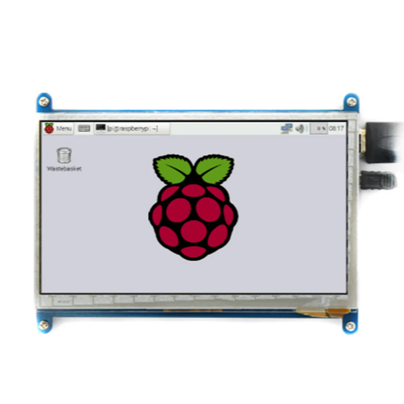 7 дюймов 800*480 ips емкостная сенсорная панель TFT ЖК-модуль экран дисплей для Raspberry Pi 3 B