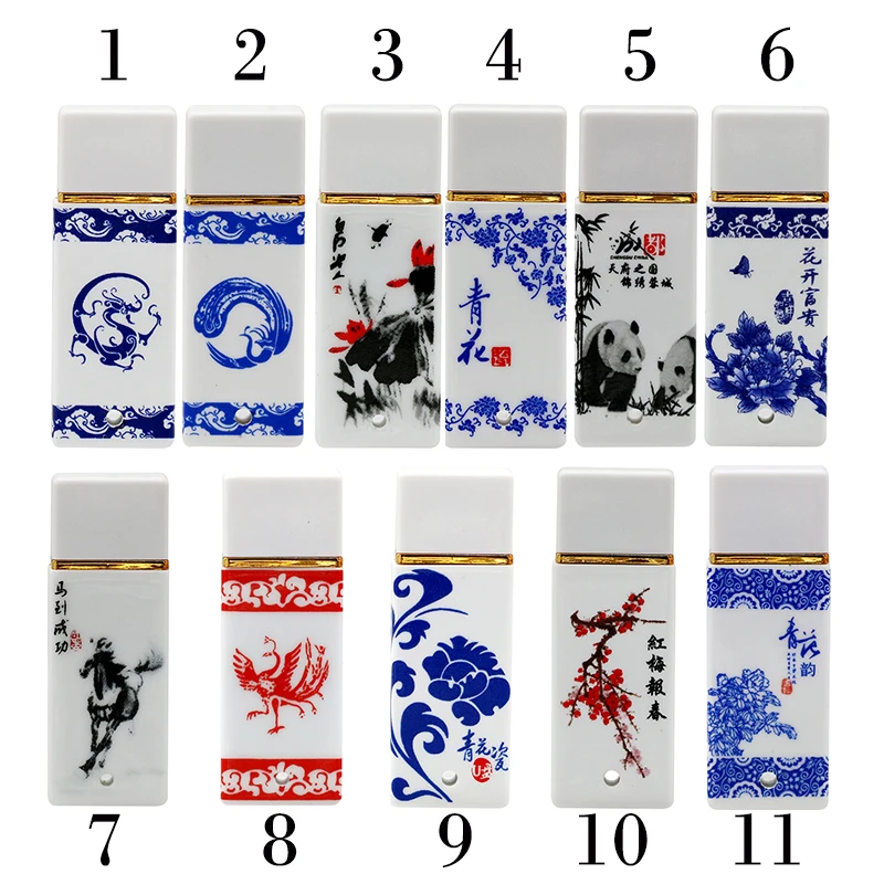 USB флеш накопитель в ретро стиле фарфоровый пластиковый 8/16/32/64/128/256 ГБ|flash disk|64gb