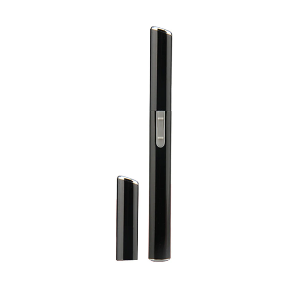 Черный электрический триммер для бровей помада брови ручка для удаления волос безболезненная Бритва для бровей Эпилятор мгновенный безболезненный портативный TSLM1