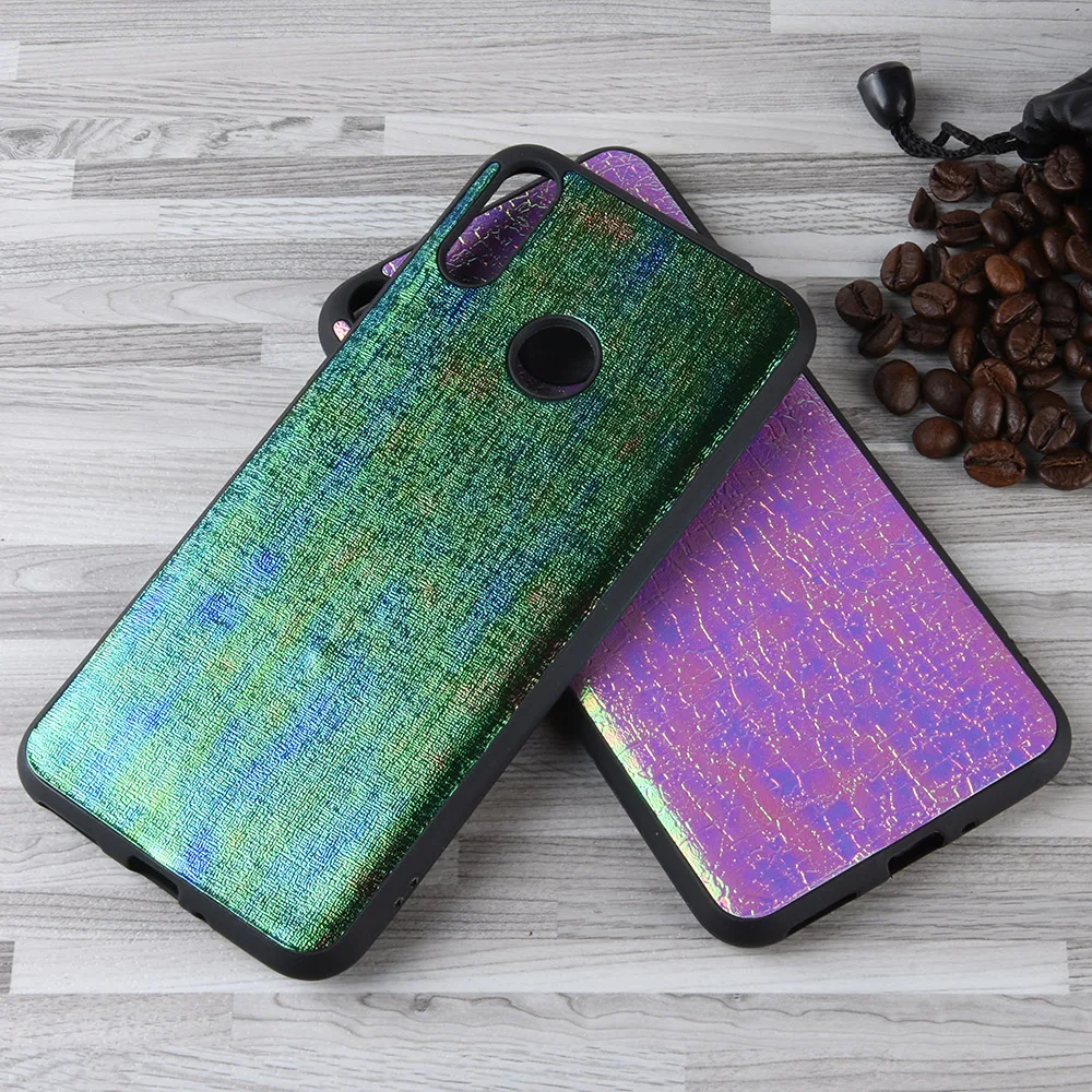 Honor 8C Case For Huawei 8 C Honor8C 6.26'' Soft Leather TPU Silicone Colorful Phone Cover Coque Funda |
