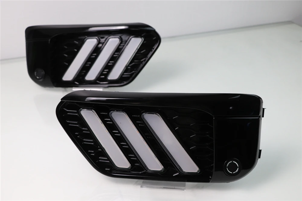 1 комплект светодиодный DRL Дневной светильник s Для BMW X1 F48 F49 2016 2017 2018 2019 с желтым