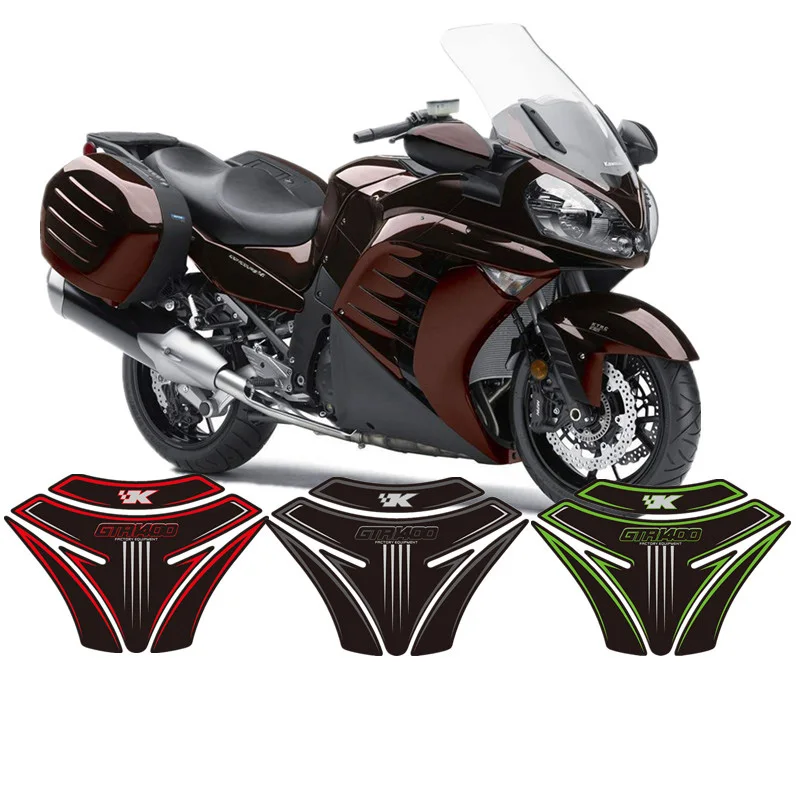 Для Kawasaki GTR1400 GTR 1400 2007 2015 мотоцикла 3D Танк Pad Защитная крышка