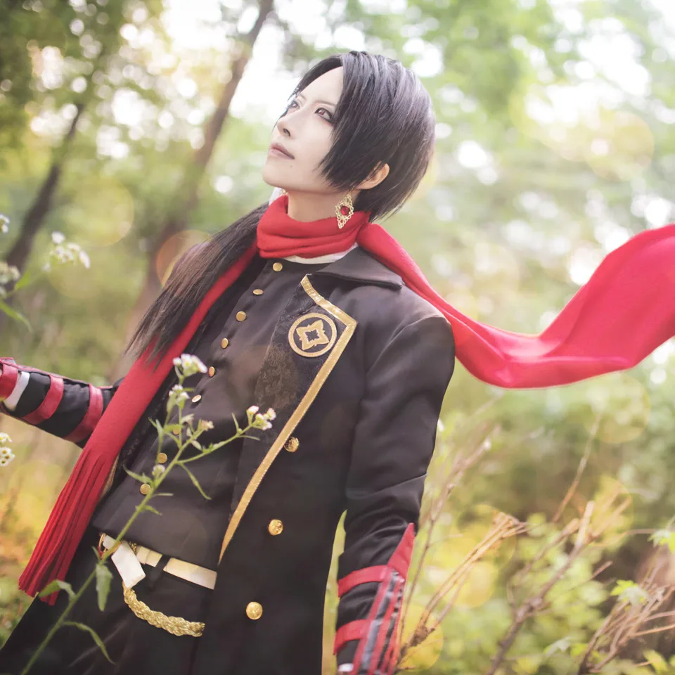 (Alice-Wig 035) Термостойкие волосы из синтетического волокна парик аниме Touken Ranbu