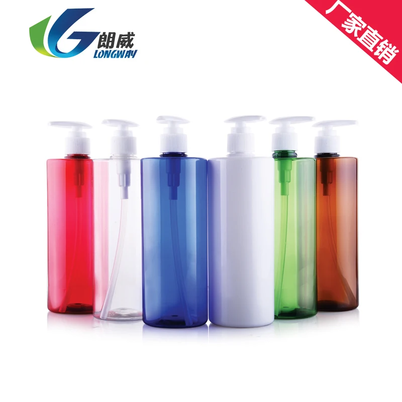 500ml Flat Shoulder Heart Pump Lotion Bottle Cosmetics Shampoo Sample Trial 10pcs/lot | Красота и здоровье