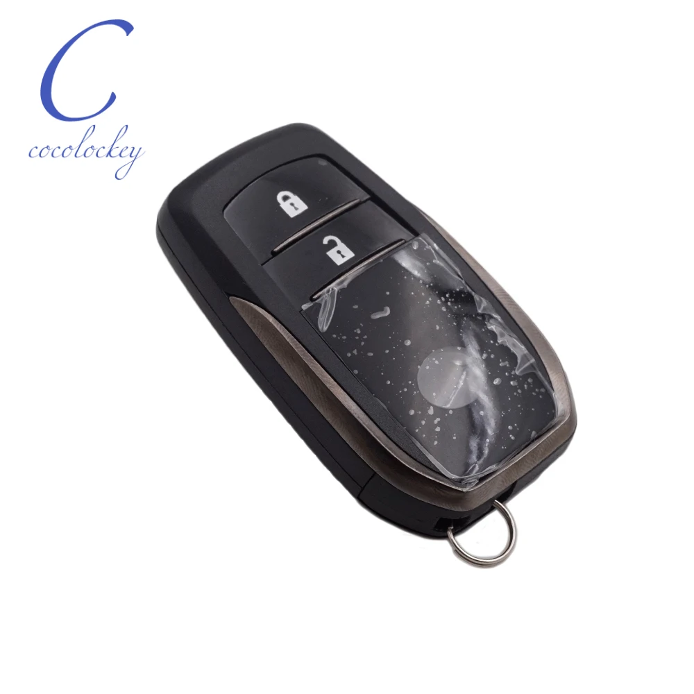 Cocolockey для Toyota Corolla Camry Crown RAV4 2 кнопки умный чехол с пультом дистанционного