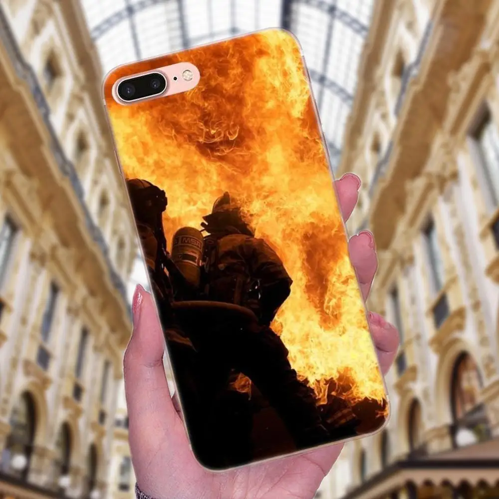 Роскошный силиконовый чехол Emt Fireman Fire Rescue для Huawei Mate 7 8 9 10 20 P8 P9 P10 P20 P30 Lite Plus Pro
