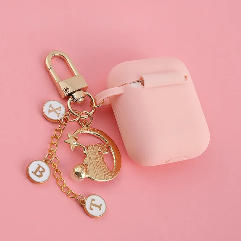 Роскошный силиконовый чехол с бриллиантами жемчугом и кроликом для Apple