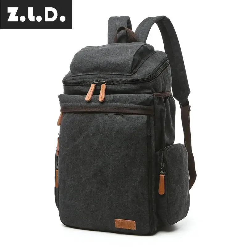 Новые мужские и женские рюкзаки Z.L.D. модные брендовые сумки для компьютера
