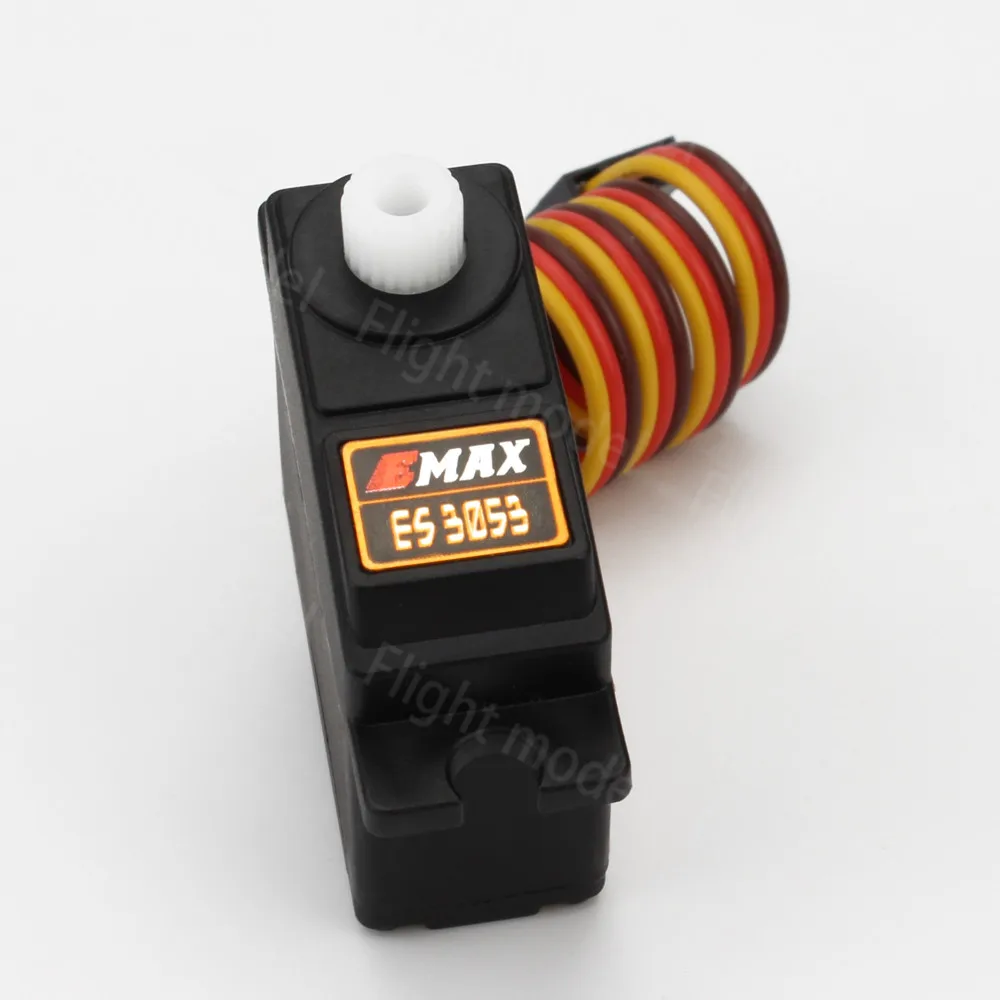 Цифровой сервопривод Emax 17g Mircro Flower Head 23T ES3053 пластиковый мотор редуктор для