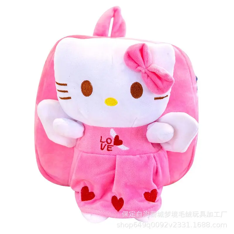 Плюшевые сумки Hello Ketty Kawaii игрушка в виде рюкзака для детей сумка на плечо