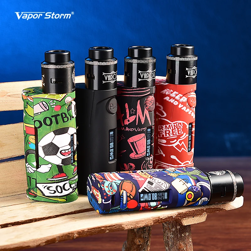 Оригинальный Vapor Storm Детский комплект Пума со львом RDA 80 Вт переменная мощность