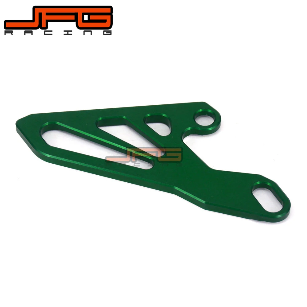 Заготовка ЧПУ зеленый передняя Звездочка крышка привода защита для KAWASAKI KX125 03-08 KX250 2005 2006 2007 2008 KX250F KX450F 06-17