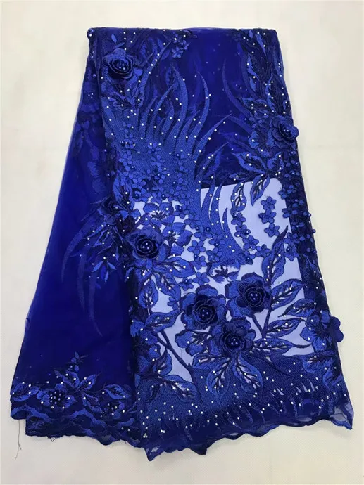 High Quality African Lace Fabrics 2018 Hot Sales French Mesh Laces cotton Jacquard weave drilling Beaded For partty!jl-1-2 | Дом и сад