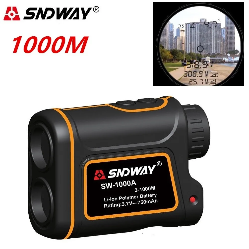 Цифровой лазерный дальномер монокуляр 7X 600M 1500M для охоты гольфа|laser distance meter laser|laser