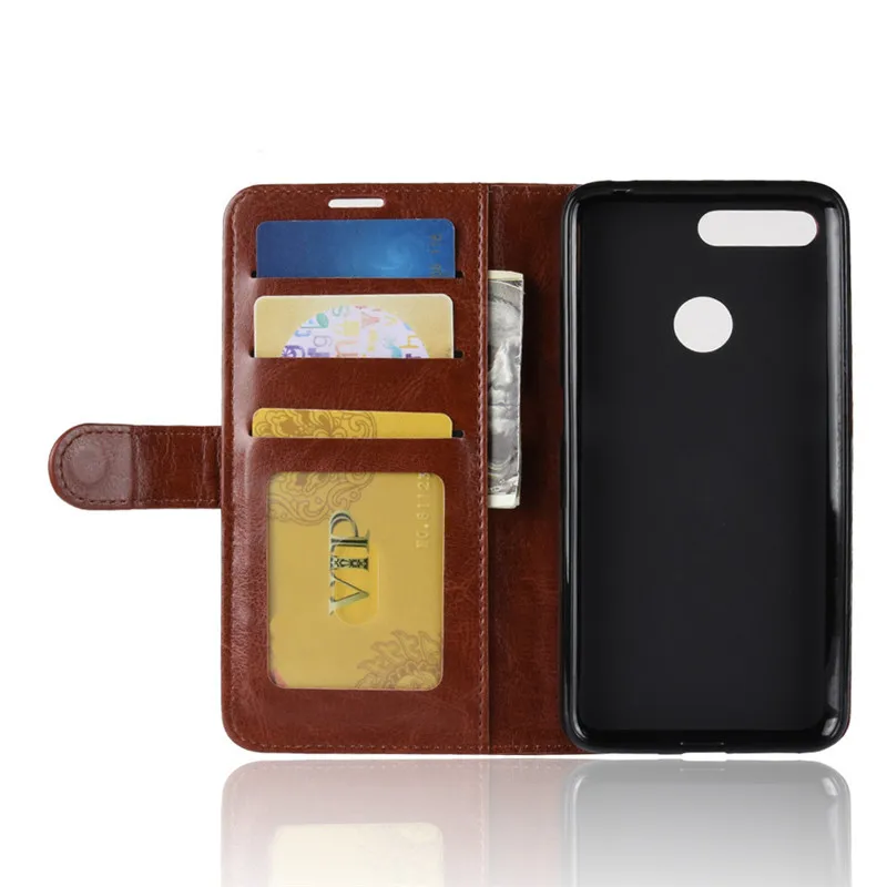 Coque для zte Нубия N3/V18 Капа Флип Бумажник телефон искусственная кожа + Мягкий
