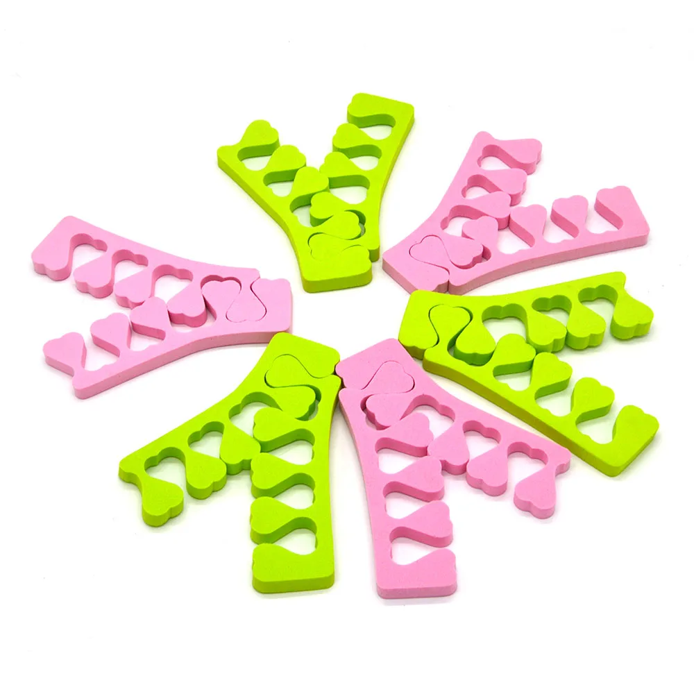 2 шт./упак. хлопковый мягкий разделитель для пальцев ног/разделитель маникюра и