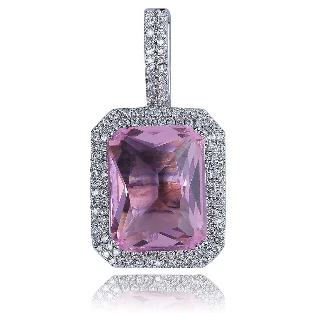 JINAO, новинка, ожерелье с подвеской ICED OUT, камни бесконечность, твердая задняя часть с теннисной цепью, хип-хоп ювелирные изделия, подарок