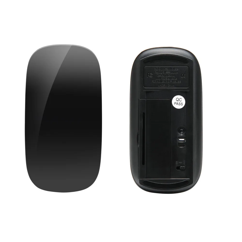 Мышь Magic Mouse 2 4 ГГц для Windows Mac OS белая/черная ноутбука/игр/настольного компьютера