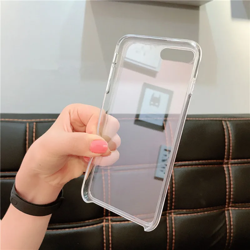 1:1 Официальный Стиль Прозрачный чехол для телефона для iPhone 8 7 6 6s Plus HD прозрачный противоударный чехол для iPhone X Xr Xs Max