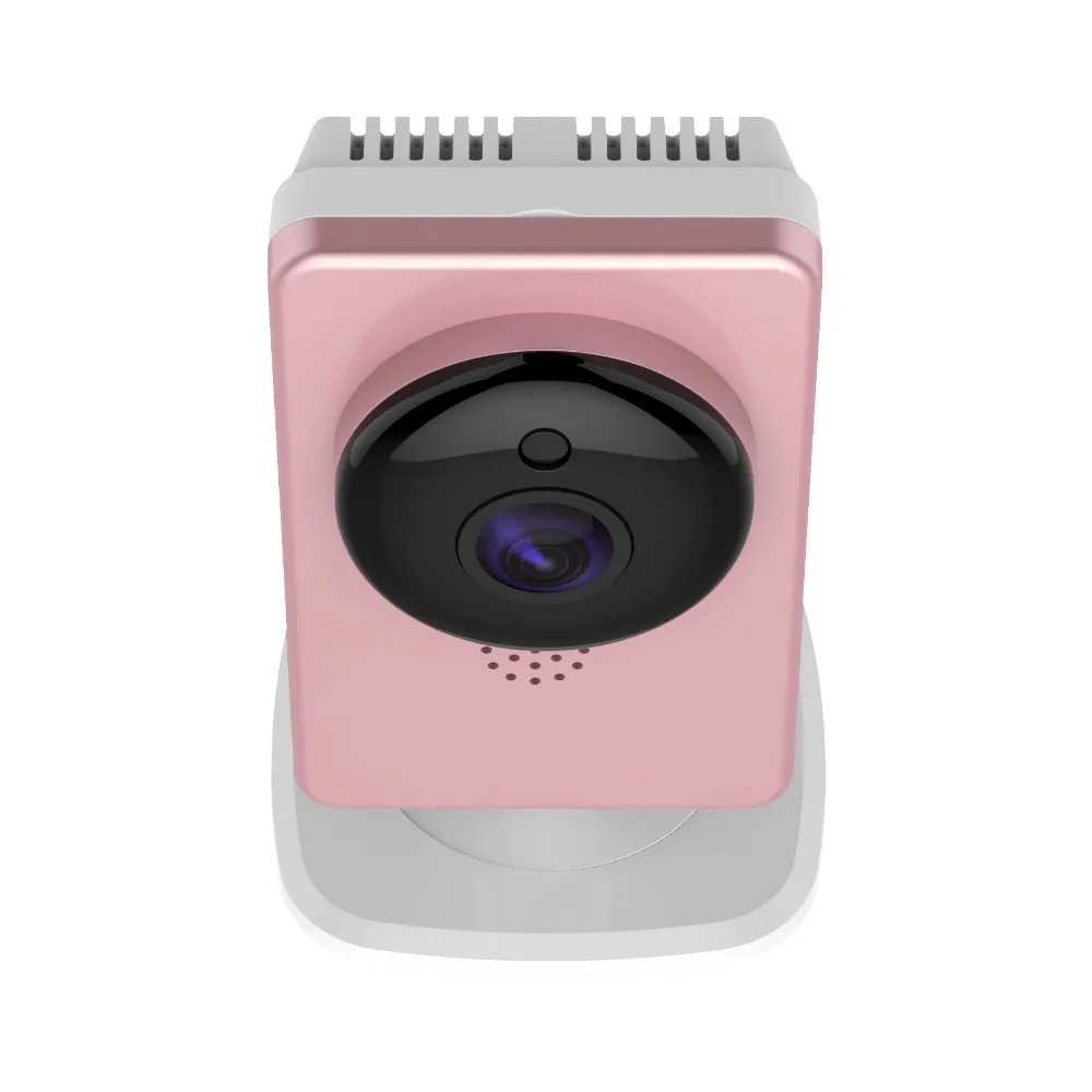 Wifi Mini Panoramic Camera Night Vision Infrared Video Monitor Wireless Movement Alarm Ip C60s Rosa | Безопасность и защита