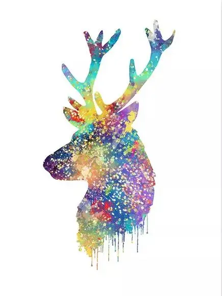 New 5D DIY Diamond Art Animal Phoenix Bird Mouse Seahorse Reindeer Cross Stitch Crystal Full Rhinestone Embroidery RF864 | Дом и сад
