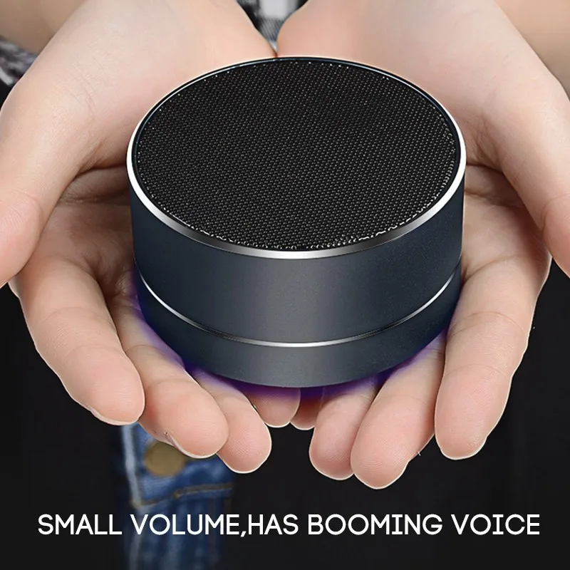 Новый беспроводной Bluetooth динамик Mp3 музыка воспроизведение Led свет Fm радио Aux Tf