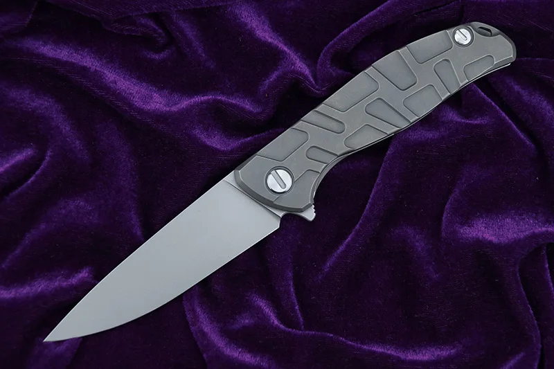 Складной нож Green thorn 95 подшипник k110 blade TC4 титановая ручка карманный для кемпинга