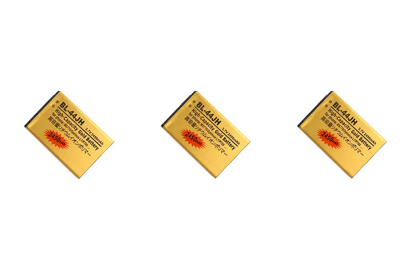 Ciszean 3 шт./лот 2450 мА/ч BL 44JH золото запасная батарея для LG MS770 или рюкзак с