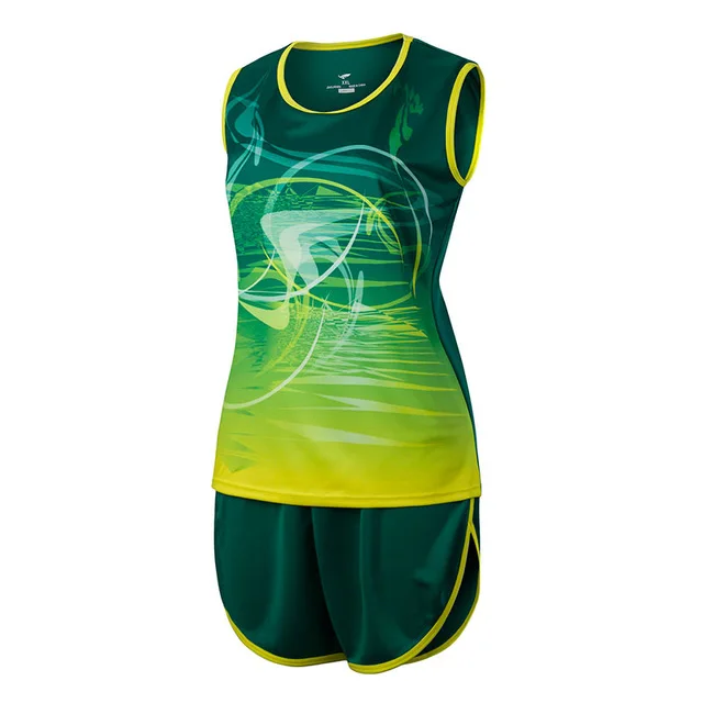 women green set Женские футбольные майки для футбола, набор, марафонский жилет+ шорты, гоночная одежда, спортивная одежда для бега, набор для бега, униформа - Цвет: women green set