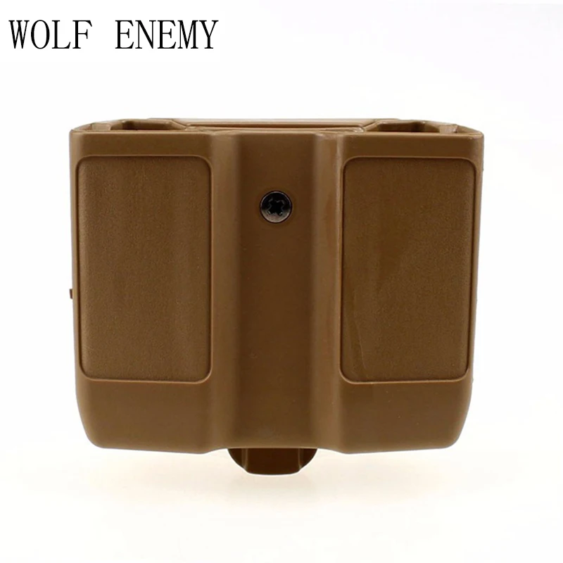 Двойной стек чехол для журнала Универсальный пистолет Mag Box Colt 1911 Beretta M92 M9 Sig P226 HK USP