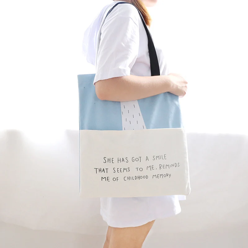 2018 New Fashion Cute Cartoon Printed Casual Handbag Lady Girl Students Canvas Travel Shopping Bags Women Female Shoulder Bag | Багаж и