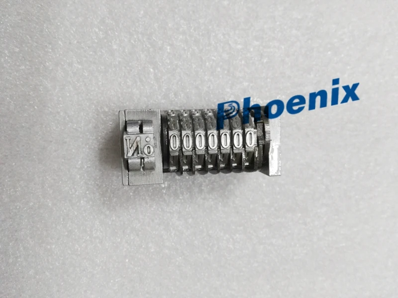support customized various tapes Heidelberg printing machine plunger numbering box 4*8 7digits standard size | Электронные
