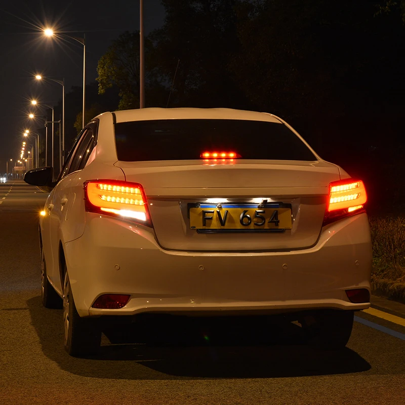 Хвост светильник в сборе для Toyota Vios светодиодный Бег стоп сигнал поворота| |