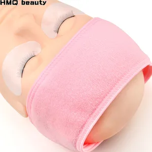 Накладные ресницы спа головная повязка для лица макияж повязка на голову махровая ткань повязка эластичное полотенце с волшебной пастой