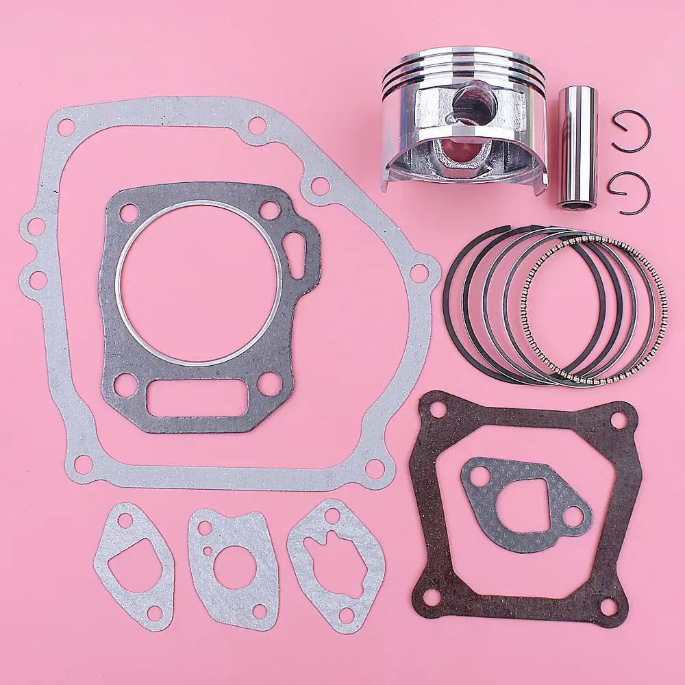 70mm piston ring full gasket set for honda gx220 170f gasoline engine replace part free global shipping